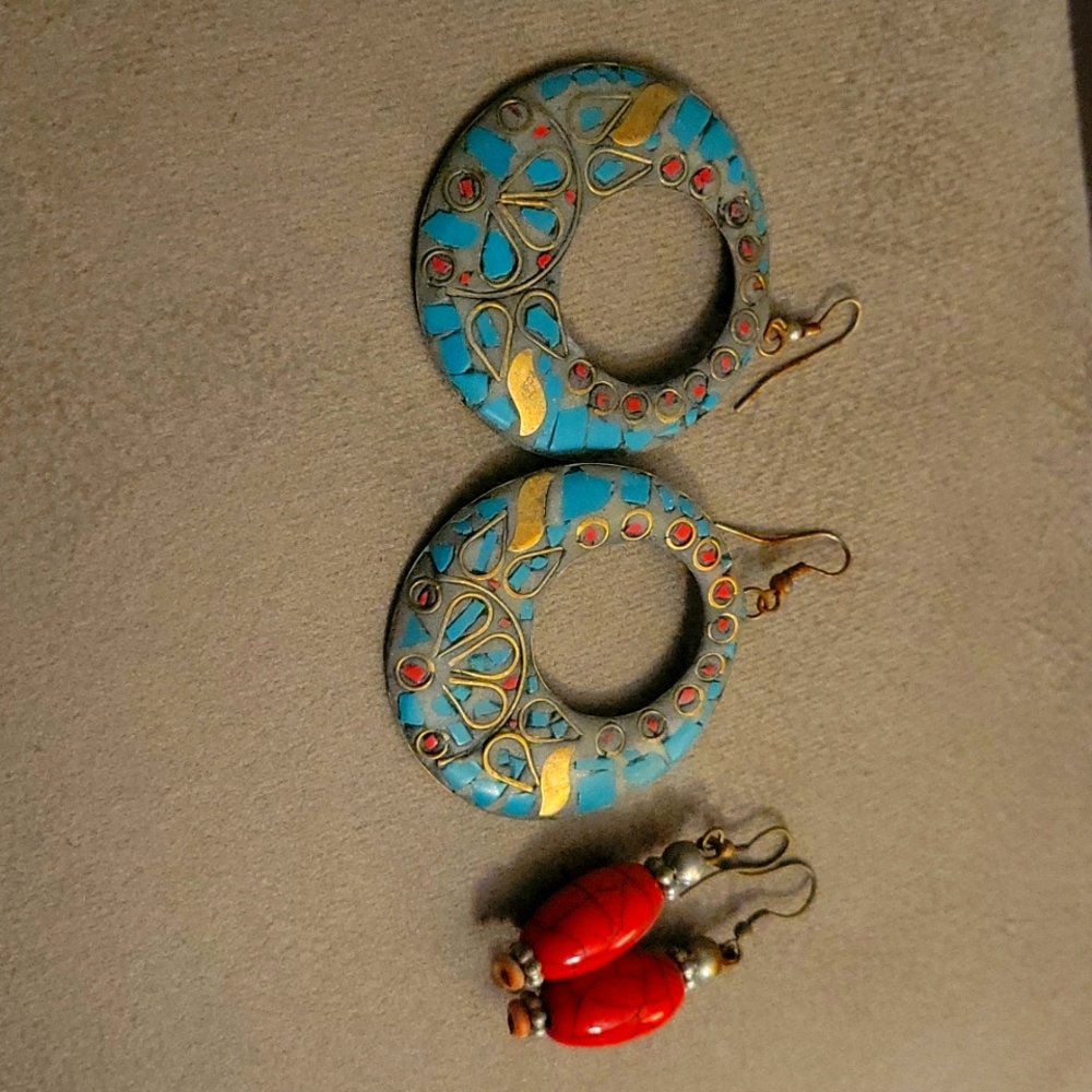 Earrings Two Pairs